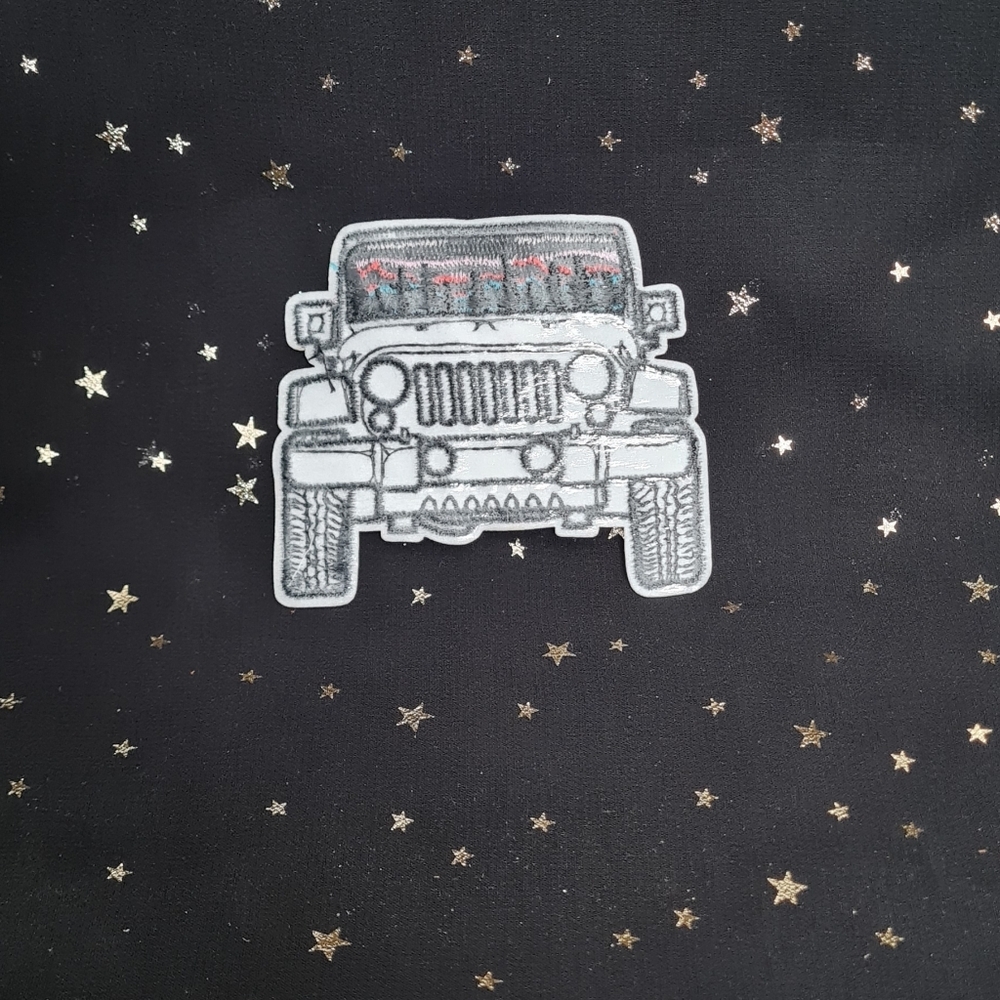 Jeep Adventure Patch White - Picture 4 of 4